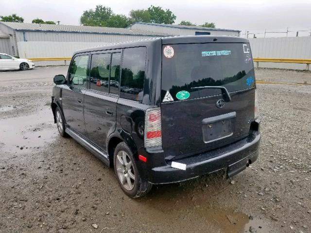 JTLKT324664055334 - 2006 TOYOTA SCION XB 黑色 照片 3