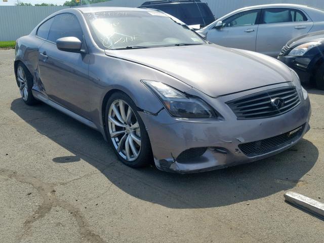 JNKCV64E08M111934 - 2008 INFINITI G37 BASE GRAY photo 1