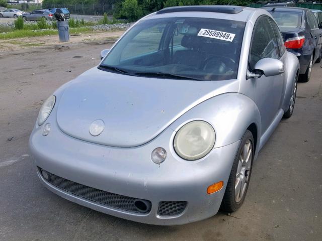 3VWFE21C33M437733 - 2003 VOLKSWAGEN NEW BEETLE Gümüş foto 2
