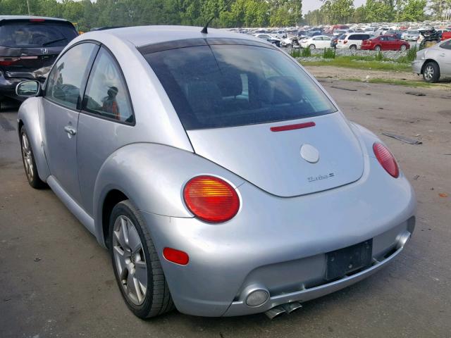 3VWFE21C33M437733 - 2003 VOLKSWAGEN NEW BEETLE Gümüş foto 3
