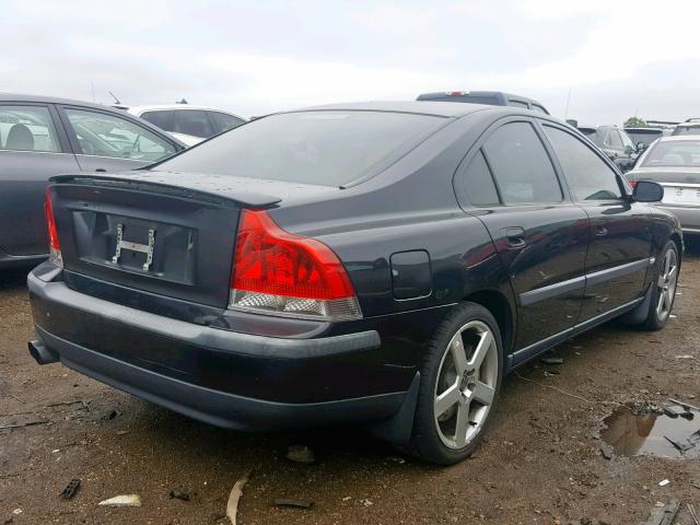 YV1RH52Y442381548 - 2004 VOLVO S60 R BLACK photo 4