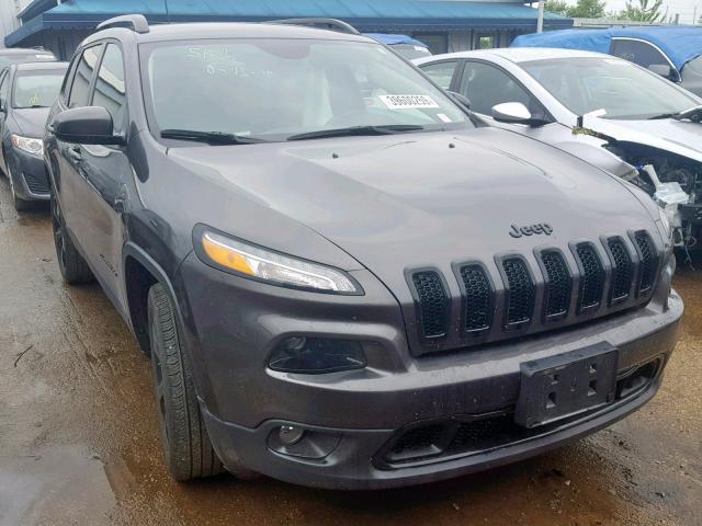 1C4PJLCB3JD577206 - 2018 JEEP CHEROKEE L GRAY photo 1