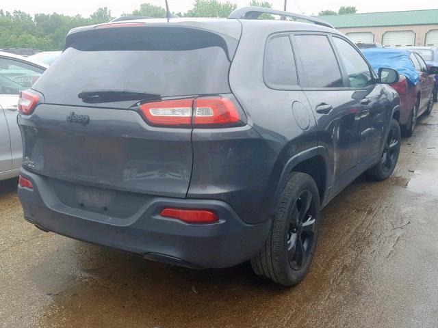 1C4PJLCB3JD577206 - 2018 JEEP CHEROKEE L GRAY photo 4