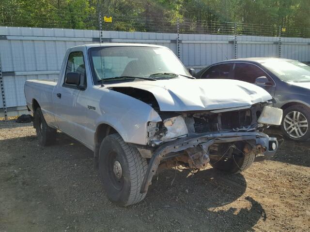 1FTYR10U31PA57075 - 2001 FORD RANGER SILVER photo 1