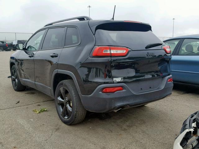 1C4PJLCB8GW207141 - 2016 JEEP CHEROKEE L BLACK photo 3