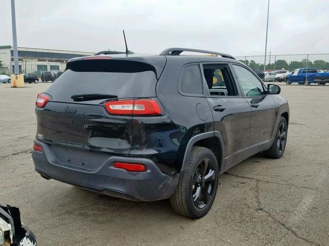 1C4PJLCB8GW207141 - 2016 JEEP CHEROKEE L BLACK photo 4