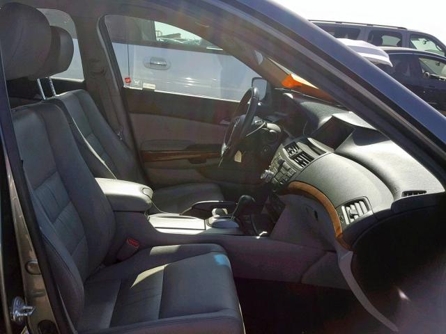 1HGCP2F83BA001269 - 2011 HONDA ACCORD EXL GRAY photo 5