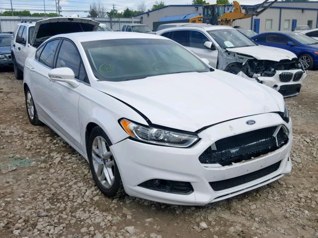 1FA6P0H75G5109726 - 2016 FORD FUSION SE WHITE photo 1