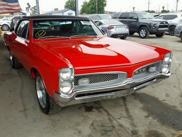 237177B119272 - 1967 PONTIAC GTO RED photo 1