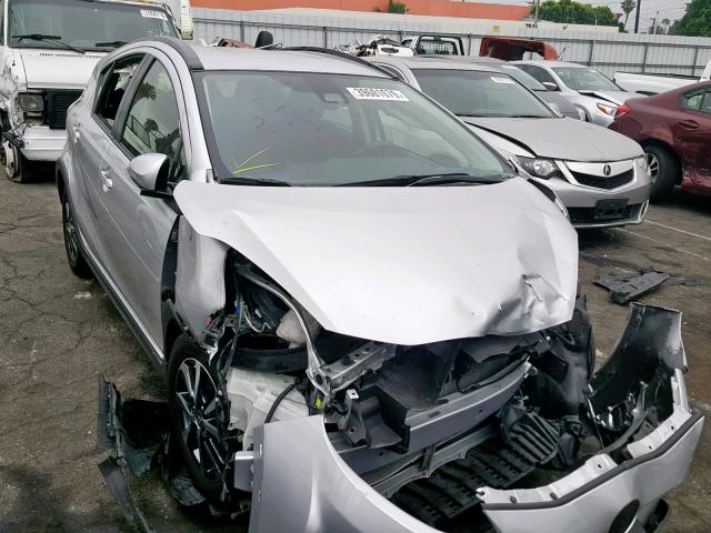 JTDKDTB33K1621574 - 2019 TOYOTA PRIUS C SILVER photo 1