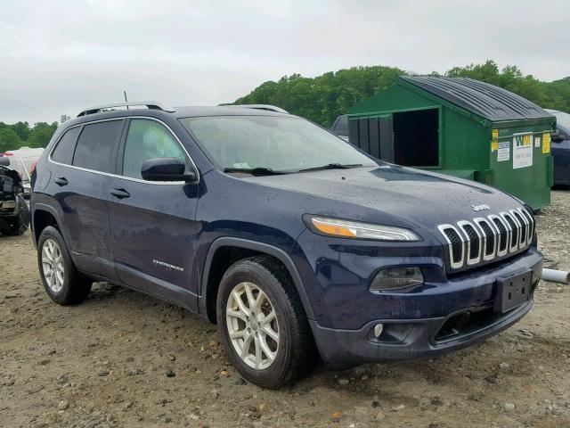 1C4PJMCS5GW227756 - 2016 JEEP CHEROKEE L BLUE photo 1