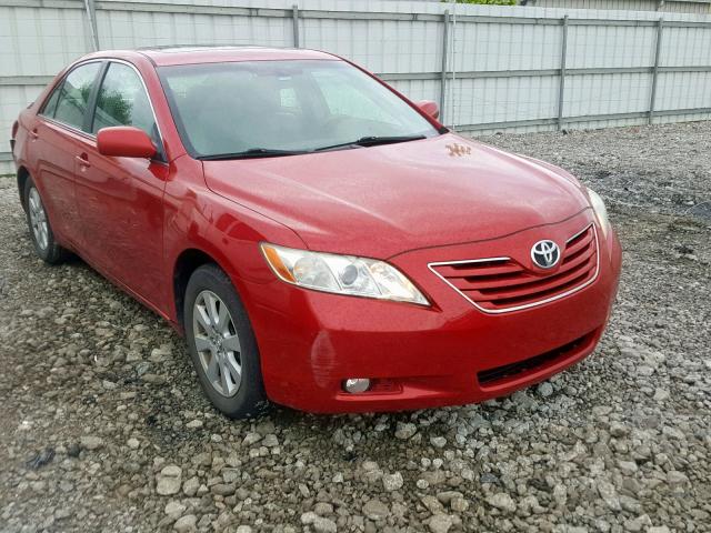 4T1BE46K27U177531 - 2007 TOYOTA CAMRY NEW RED photo 1