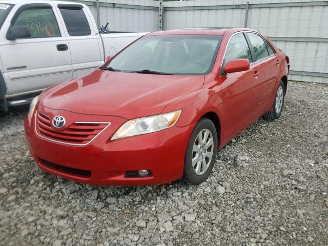 4T1BE46K27U177531 - 2007 TOYOTA CAMRY NEW RED photo 2