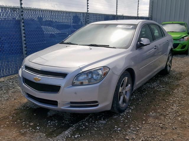 1G1ZC5EU0CF311123 - 2012 CHEVROLET MALIBU 1LT 银色 照片 2