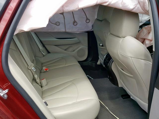 1G4ZP5SS5HU156405 - 2017 BUICK LACROSSE E RED photo 6