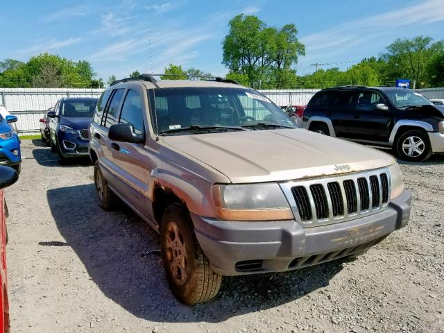 1J4GW48S11C713607 - 2001 JEEP GRAND CHER TAN photo 1