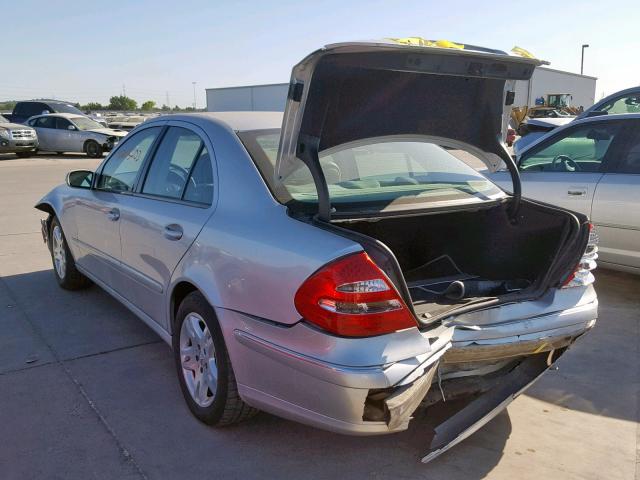 WDBUF65J63A148008 - 2003 MERCEDES-BENZ E 320 SILVER photo 3