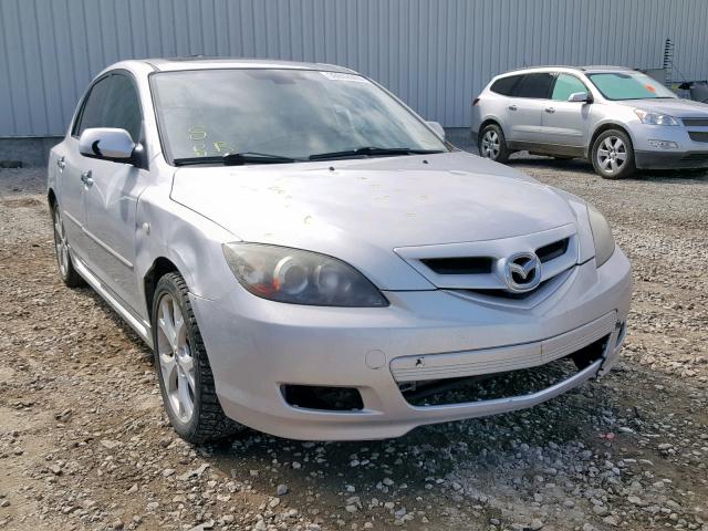 JM1BK343691248026 - 2009 MAZDA 3 S SILVER photo 1