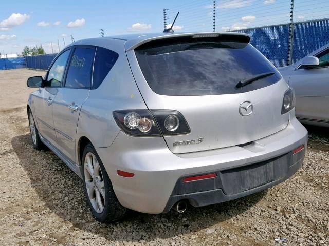 JM1BK343691248026 - 2009 MAZDA 3 S SILVER photo 3