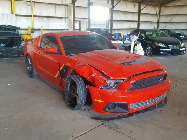 1ZVBP8CF5E5281822 - 2014 FORD MUSTANG GT RED photo 1