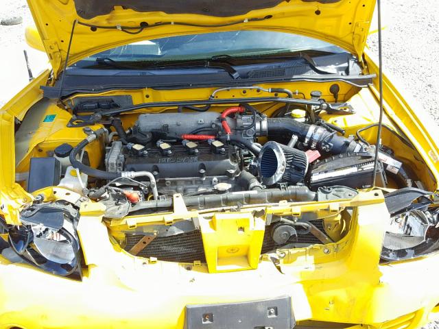 3N1AB51D86L534164 - 2006 NISSAN SENTRA SE- YELLOW photo 7