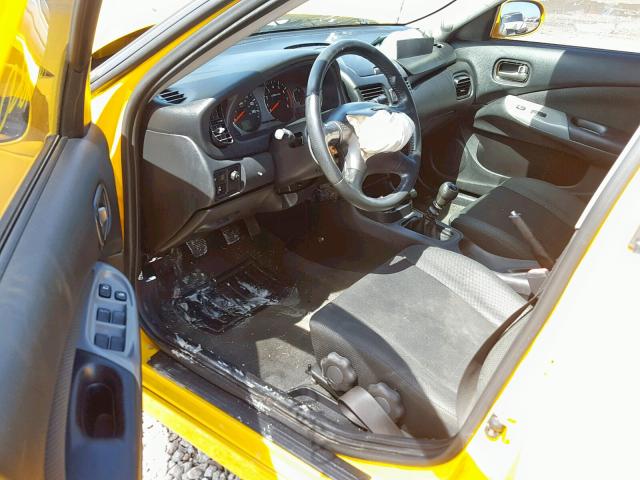 3N1AB51D86L534164 - 2006 NISSAN SENTRA SE- YELLOW photo 9