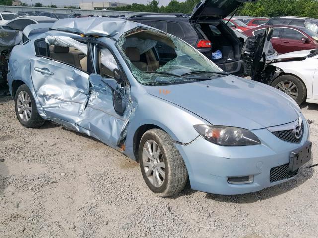 JM1BK32F871616068 - 2007 MAZDA 3 I BLUE photo 1