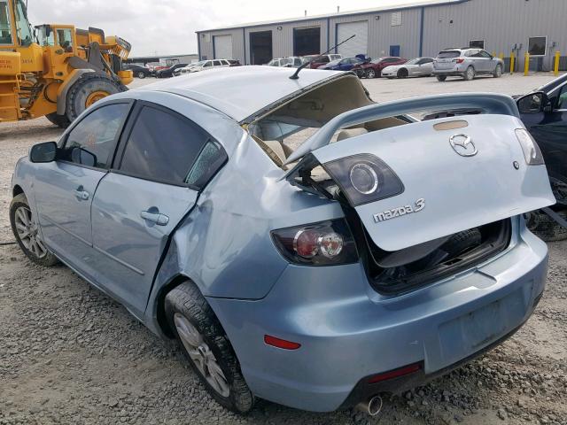 JM1BK32F871616068 - 2007 MAZDA 3 I BLUE photo 3