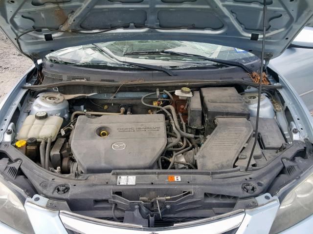 JM1BK32F871616068 - 2007 MAZDA 3 I BLUE photo 7