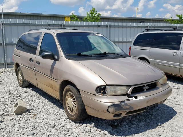 2FMZA5142WBD96356 - 1998 FORD WINDSTAR W BEIGE photo 1