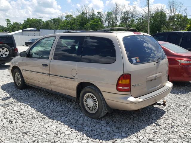 2FMZA5142WBD96356 - 1998 FORD WINDSTAR W BEIGE photo 3