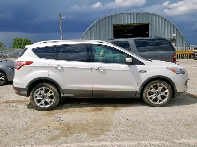 1FMCU9JX9EUA84395 - 2014 FORD ESCAPE TIT WHITE photo 10