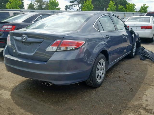 1YVHZ8BH0A5M21998 - 2010 MAZDA 6 I BLUE photo 4