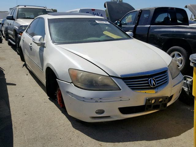 JH4KB16595C013085 - 2005 ACURA RL WHITE photo 1