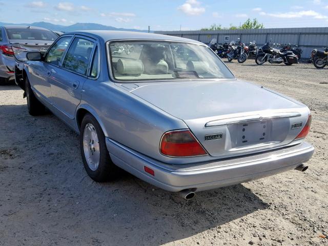 SAJHX174XSC734631 - 1995 JAGUAR XJ6 BLUE photo 3