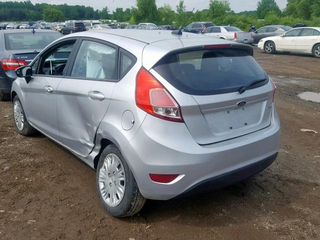 3FADP4TJ0FM127190 - 2015 FORD FIESTA S SILVER photo 3