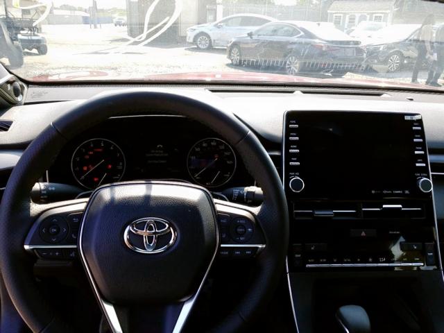 4T1BZ1FB1KU004336 - 2019 TOYOTA AVALON XLE BURGUNDY photo 7