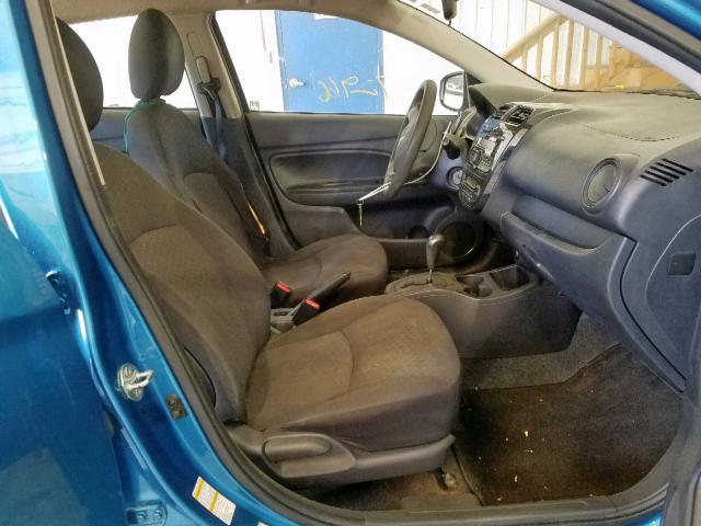 ML32A3HJ8EH025101 - 2014 MITSUBISHI MIRAGE DE BLUE photo 5