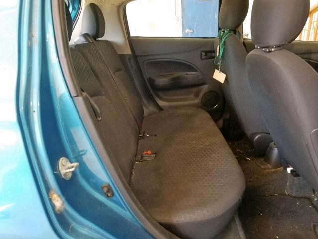 ML32A3HJ8EH025101 - 2014 MITSUBISHI MIRAGE DE BLUE photo 6