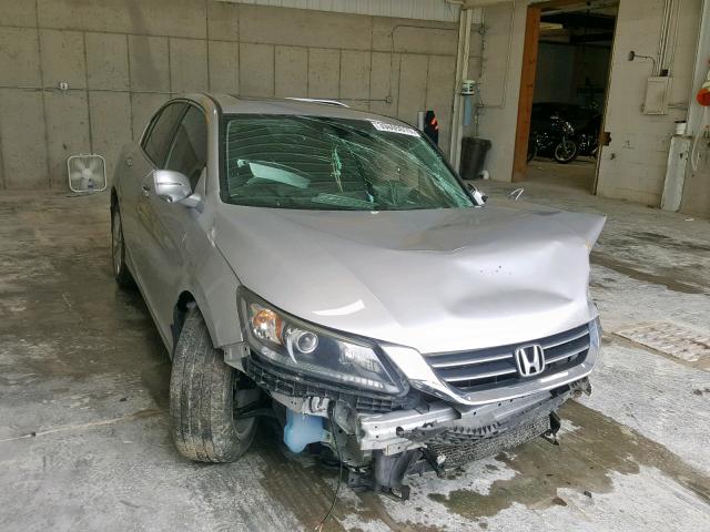 1HGCR2F83EA199365 - 2014 HONDA ACCORD EXL SILVER photo 1