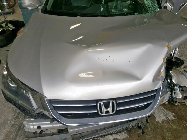 1HGCR2F83EA199365 - 2014 HONDA ACCORD EXL SILVER photo 7