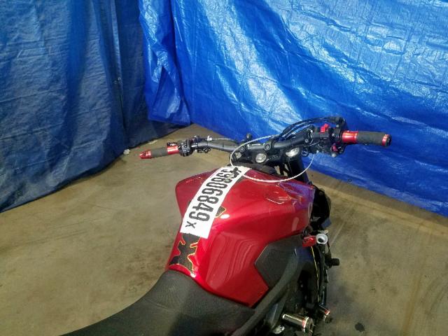 JYARN53E3HA000914 - 2017 YAMAHA FZ09 RED photo 5