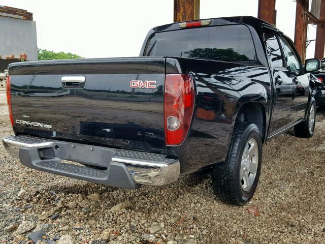 1GTD5MFE2B8123977 - 2011 GMC CANYON SLE BLACK photo 4