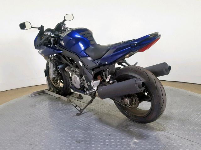 JS1VT54AX62100952 - 2006 SUZUKI SV1000 SK3 BLUE photo 6