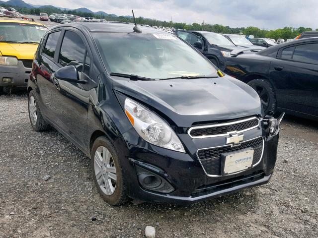 KL8CA6S9XEC406763 - 2014 CHEVROLET SPARK LS BLACK photo 1