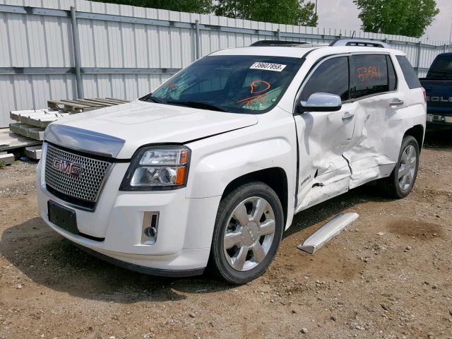 2GKFLZE37F6267939 - 2015 GMC TERRAIN DE WHITE photo 2