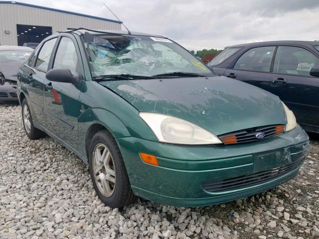 1FAFP3830YW407837 - 2000 FORD FOCUS ZTS GREEN photo 1