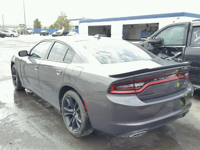 2C3CDXCT8HH510513 - 2017 DODGE CHARGER R/ CHARCOAL photo 3