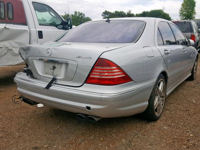 WDBNG74J56A479160 - 2006 MERCEDES-BENZ S 55 AMG  photo 4