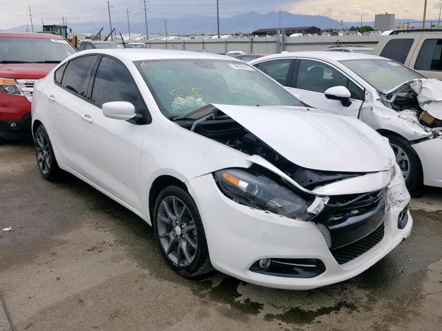 1C3CDFBB9GD529862 - 2016 DODGE DART SXT WHITE photo 1